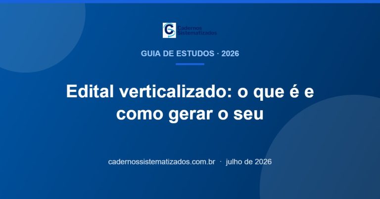 Capa do guia sobre edital verticalizado para concursos jurídicos